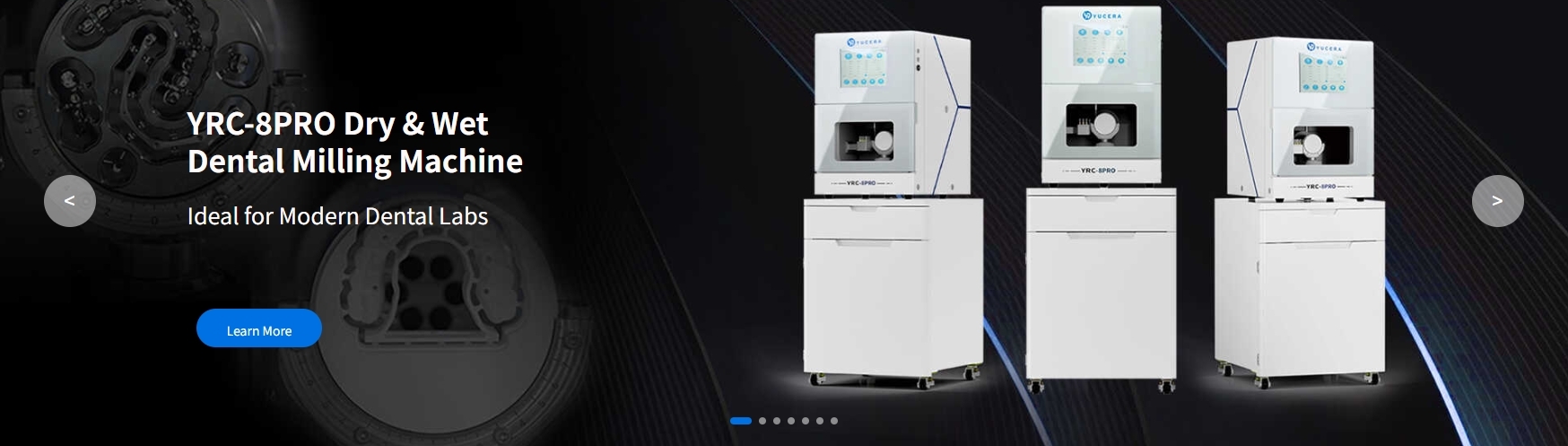 Máy phay nha khoa khô & ướt YRC-8PRO