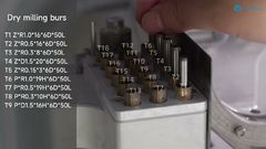 Lắp đặt YRC-8PRO Dry Cutting Burs. #Yucera #DentalMillingMachine #Shorts