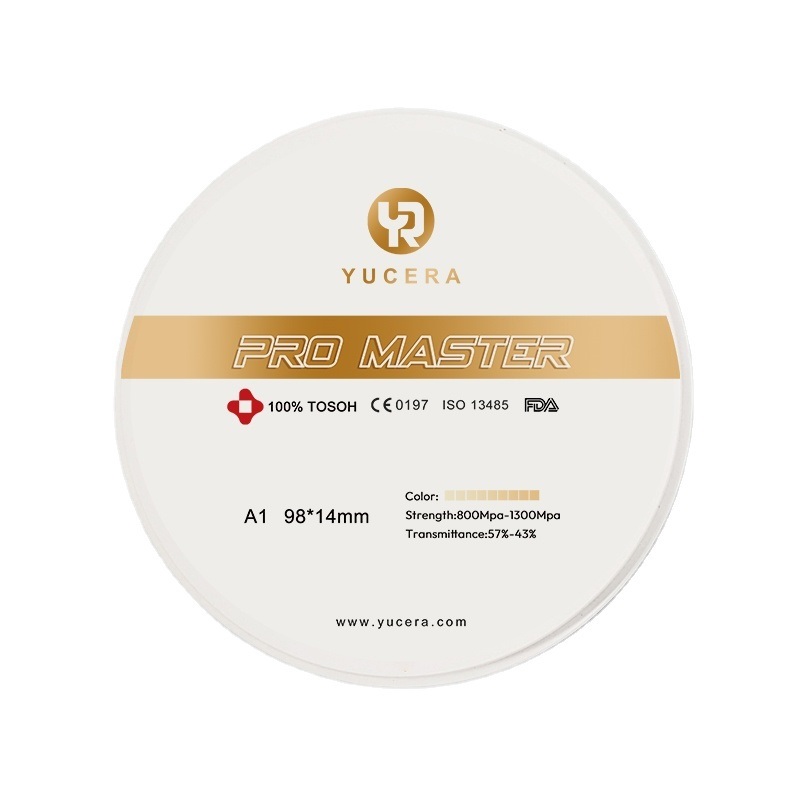 Yucera Pro Master Dental Zirconia Discs Multilayered Strength for Lasting Impressions