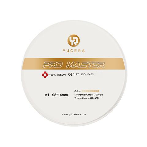 Yucera Pro Master Dental Zirconia Blocks Customizable for Your Needs