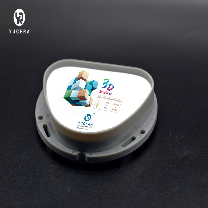 Yucera Dental 3D-Plus Zirconia AG System Cad Cam Dental Zirconia Bloque Para Lab