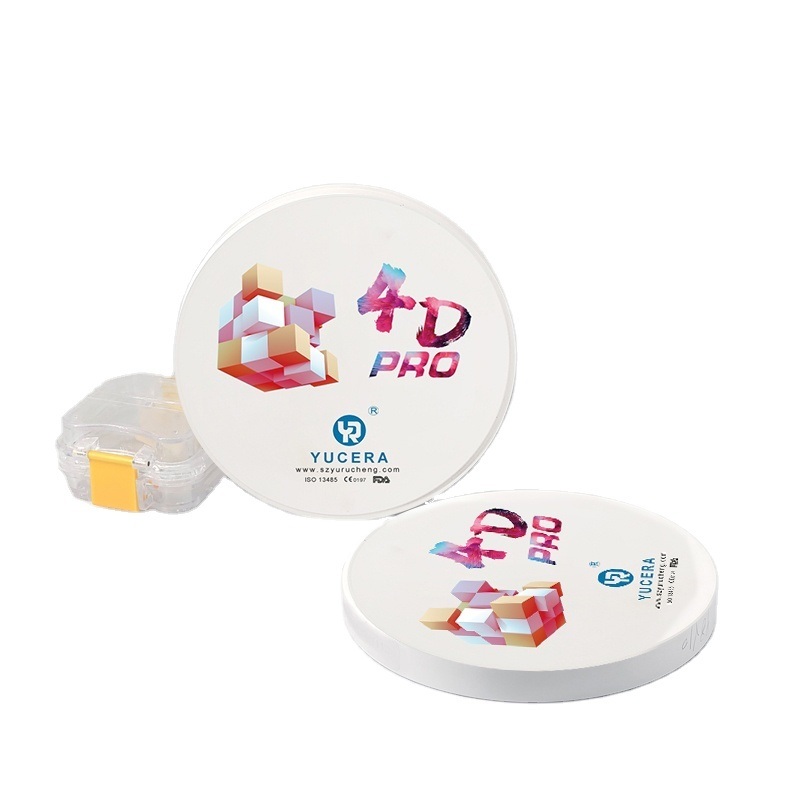 Yucera 4D Pro Zirconium Discs Reliable and Precise Dental Restoration Tools