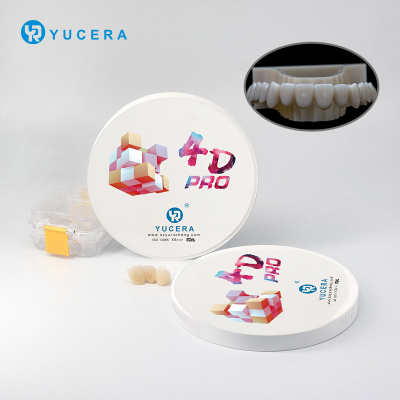 Yucera Multilayer Zirconia Blocks Premium Material for Dental Milling
