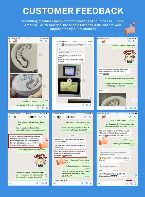 Thiết bị phòng thí nghiệm khô Cam Universal mới ra mắt của Yucera, thiết bị zirconia 5 trục, máy phay nha khoa