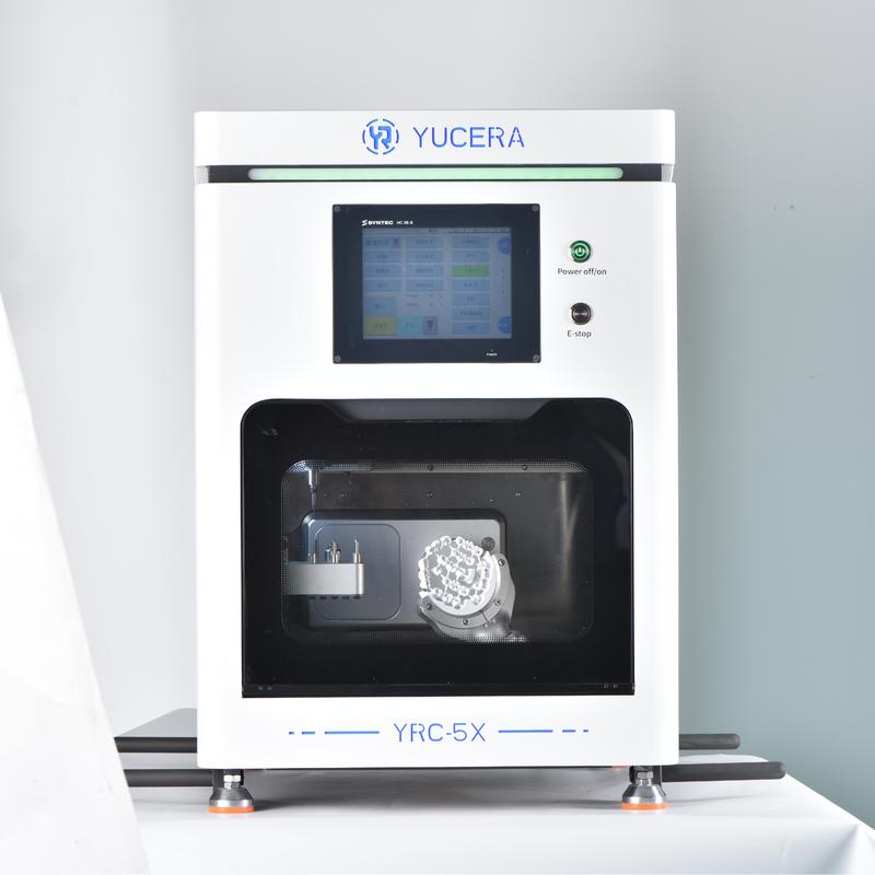 Máy móc nha khoa đa chức năng Yucera 5 trục CNC Milling cho Zirconia Metal CAD CAM
