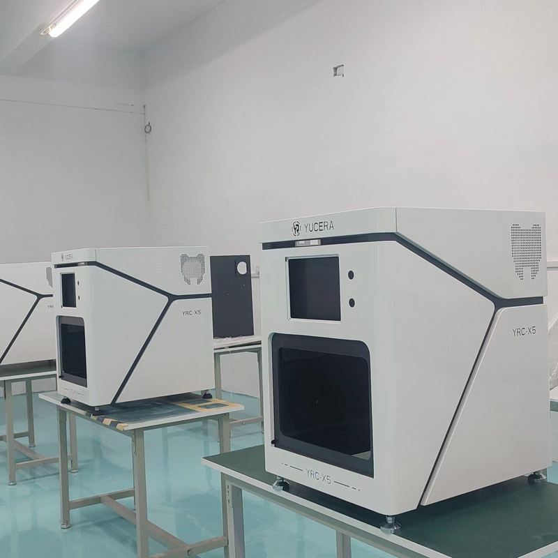Thiết bị Cad Cam nha khoa Yucera Máy phay 5 trục cho phòng lab nha khoa Máy phay YRC-5X