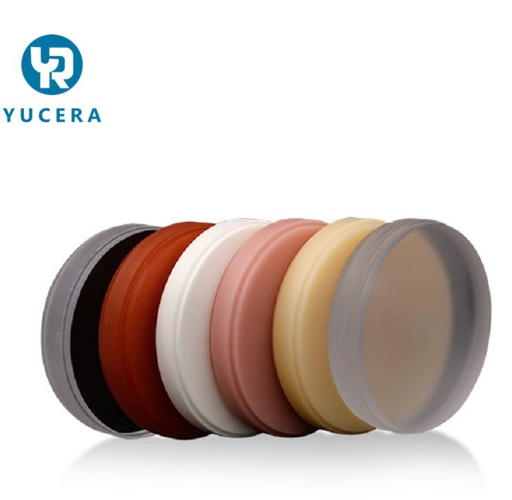 Vật liệu nha khoa Yucera Pmma Khối nha khoa Hệ thống bút để phục hồi thẩm mỹ Hiệu suất cao