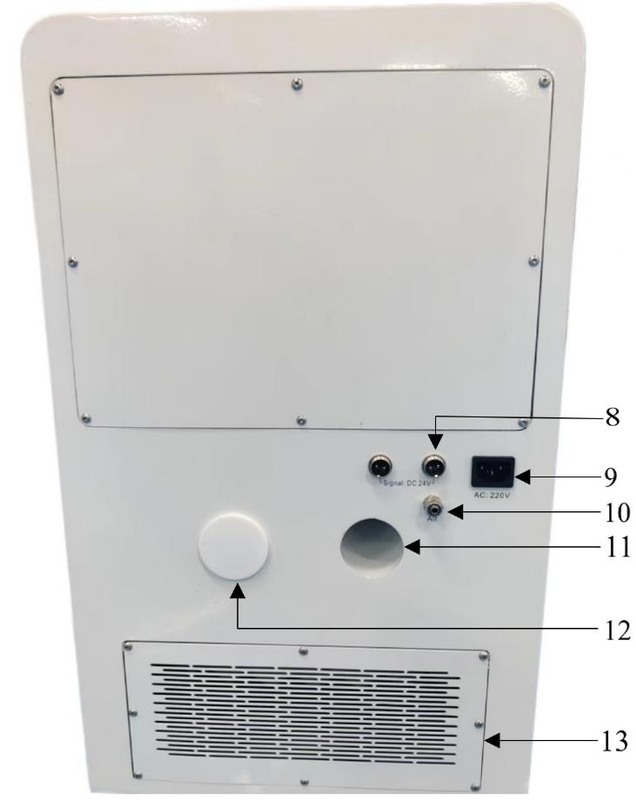 Máy hút bụi YRC-V5 cho CAD CAM nha khoa, máy hút bụi di động cho máy phay CNC nha khoa, dùng trong phòng lab nha khoa