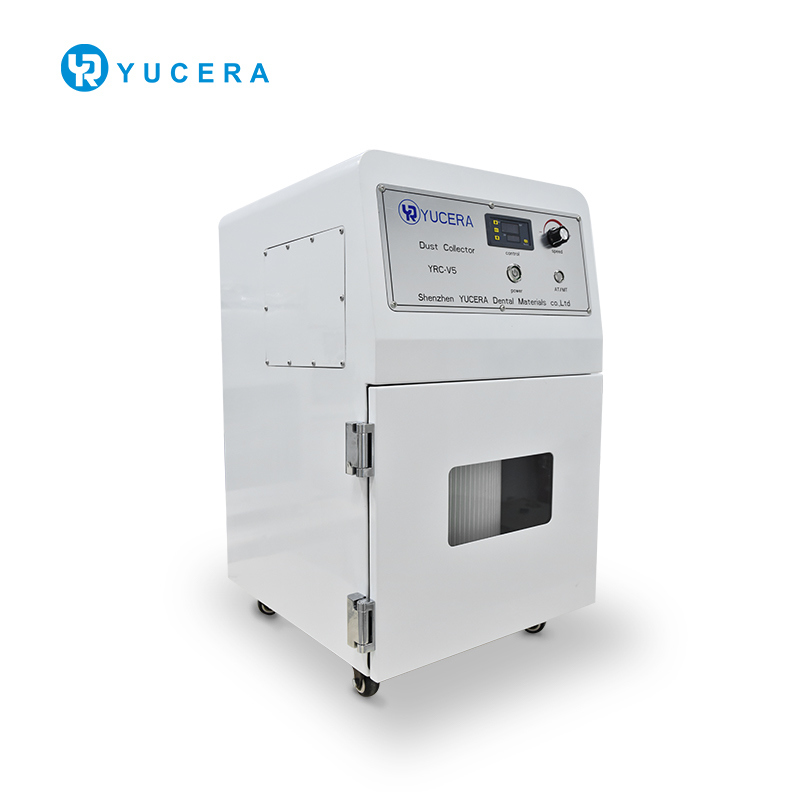 Máy hút bụi YUCERA YRC-V5 Máy hút bụi nha khoa di động cho Máy phay CNC nha khoa cho Phòng thí nghiệm nha khoa