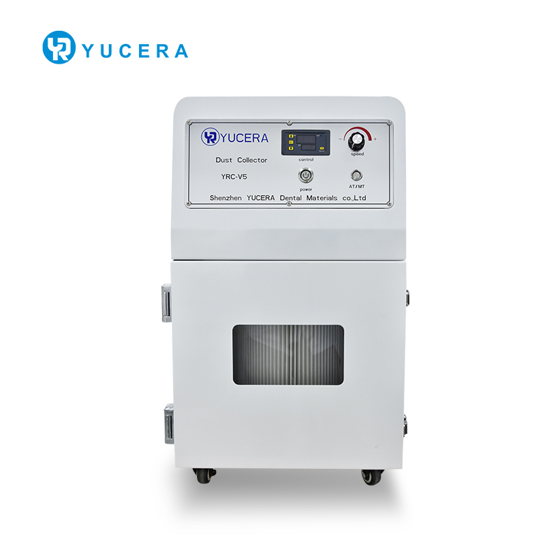 Máy hút bụi YUCERA YRC-V5 Máy hút bụi nha khoa di động cho Máy phay CNC nha khoa cho Phòng thí nghiệm nha khoa