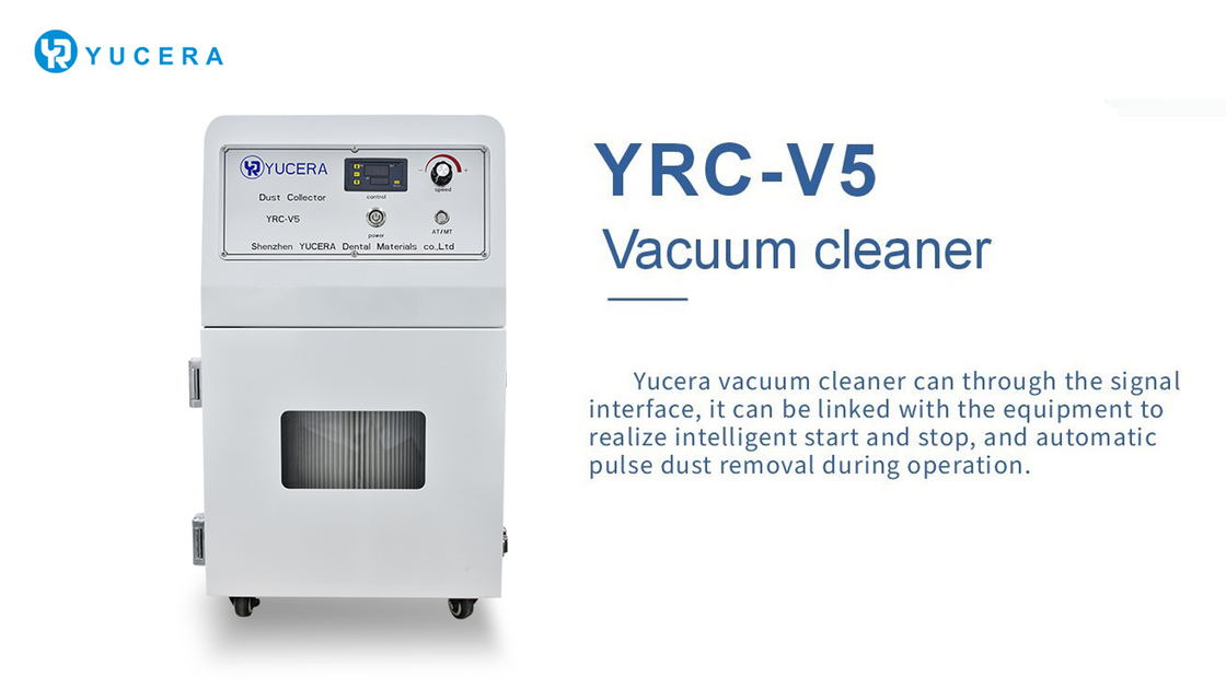 Máy hút bụi phòng lab nha khoa Yucera V5 cho công việc chính xác