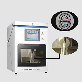 Máy khắc và phay Zirconia nha khoa hiệu suất cao YR 5 trục CNC CAD CAM cho mão răng, cầu răng, thiết bị phòng thí nghiệm