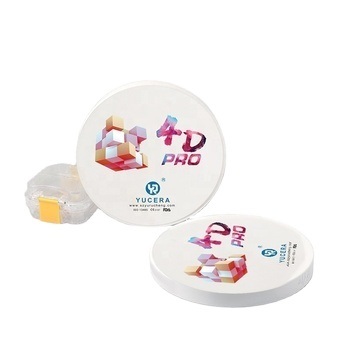 Khối Zirconia Nha khoa YUCERA 4D Pro (1200MPa/43-57% Độ trong) | Công nghệ mô phỏng sinh học 6 lớp
