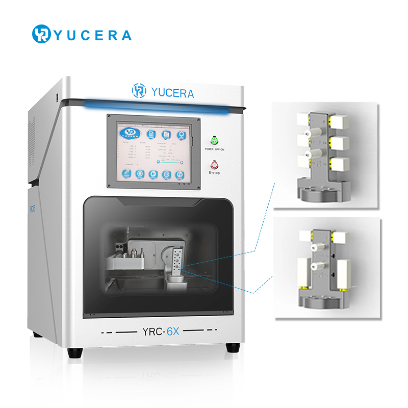 Máy phay CAD/CAM nha khoa YUCERA YRC-6X | Độ chính xác 5 trục | Đạt chứng nhận ISO 13485