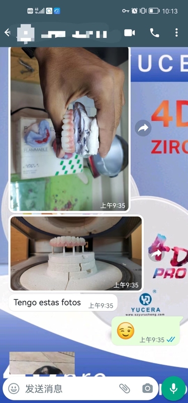 Khối Zirconia 4D Pro Yucera dành cho Phòng thí nghiệm Nha khoa Chuyên nghiệp, với Nhiều Thông số kỹ thuật Có sẵn Đảm bảo Chất lượng