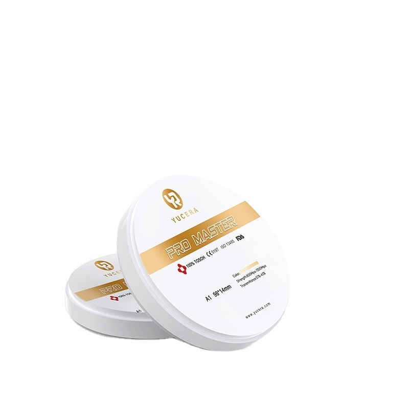 Khối Zirconia Nha Khoa Yucera Pro Master Siêu Bền Tương Thích với Hệ Thống CAD CAM để Phục Hồi Chính Xác