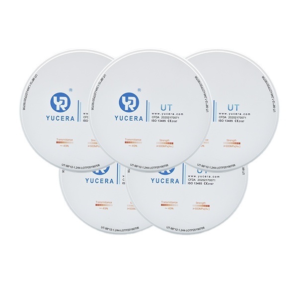 Discover the Precision of Yucera UT white Zirconia Ceramic Blocks for Dental Crowns